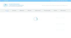 Desktop Screenshot of cmfbsas.org.ar